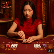 Dice Wise - Live Baccarat - Online Table Game