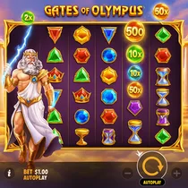 Dice Wise - Gates of Olympus Slot - Online Casino Game