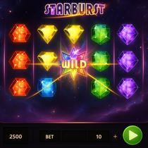 Dice Wise - Starburst Slot - Online Casino Game